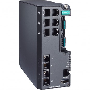 Коммутатор MOXA EDS-4008-2MSC-HV-T