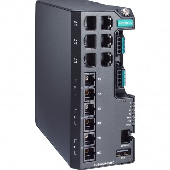 Коммутатор MOXA EDS-4009-3MSC-HV-T