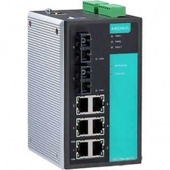 Коммутатор MOXA EDS-508A-SS-SC-80-T Коммутатор MOXA EDS-508A-SS-SC-80-T