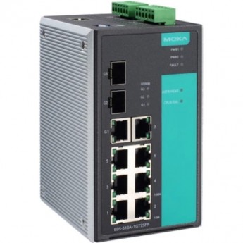 Коммутатор MOXA EDS-510A-1GT2SFP