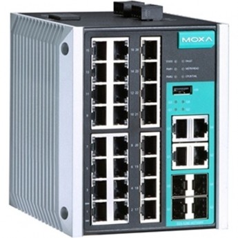 Коммутатор MOXA EDS-528E-4GTXSFP-LV-T Коммутатор MOXA EDS-528E-4GTXSFP-LV-T