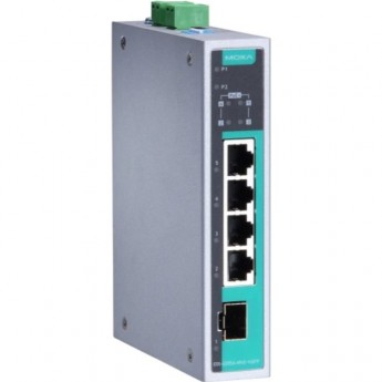 Коммутатор MOXA EDS-G205A-4PoE Коммутатор MOXA EDS-G205A-4PoE