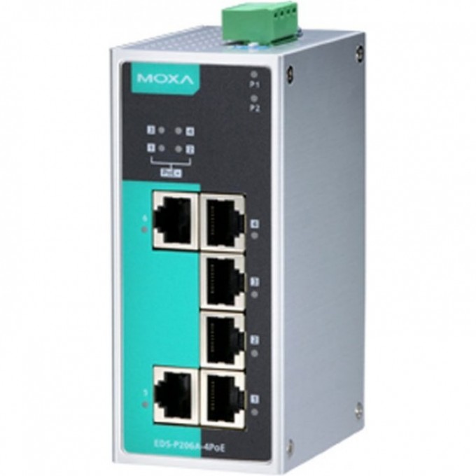 Коммутатор MOXA EDS-P206A-4PoE 00-06049512