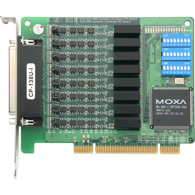 Плата MOXA CP-118U-I-T w/o Cable 6033272