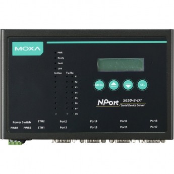 Преобразователь MOXA NPORT 5650-8-DT-J