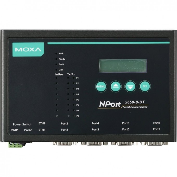 Преобразователь MOXA NPORT 5650-8-DT-J 00-01181324